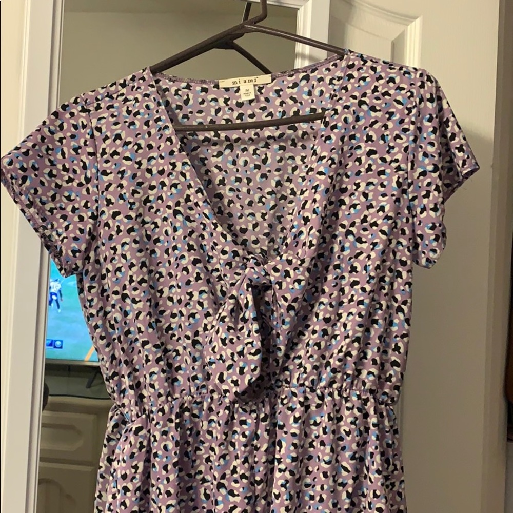 Leopard romper